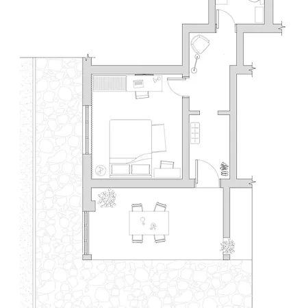 Vendégház Ema's Double Bedroom Umag